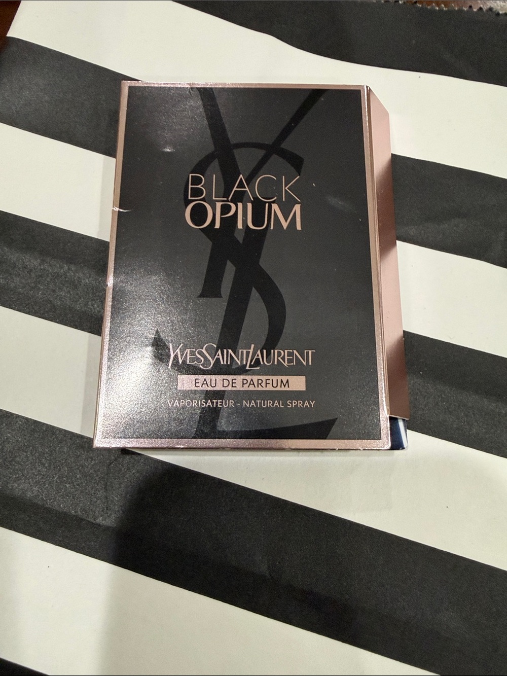 Brand new YSL BLACK OPIUM perfume mini
